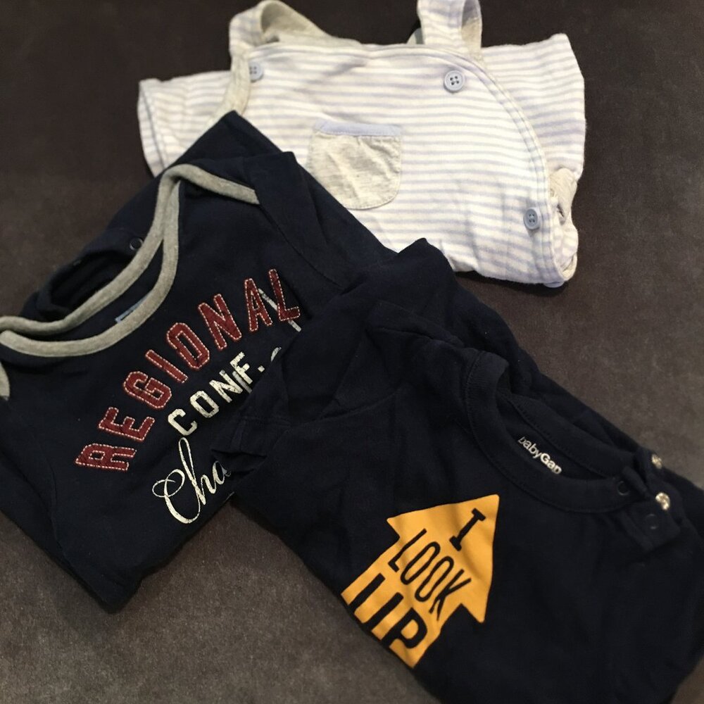 Babyboy Jumpsuit + Cozy Pants Bundle 3-6m